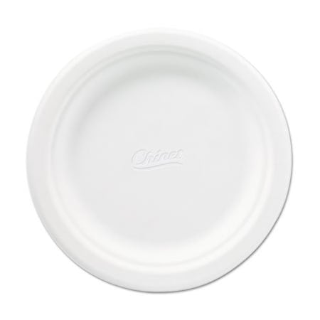 Huhtamaki Chinet, Classic Paper Plates, 6 3/4 Inches, White, Round, 125PK 21226CT
